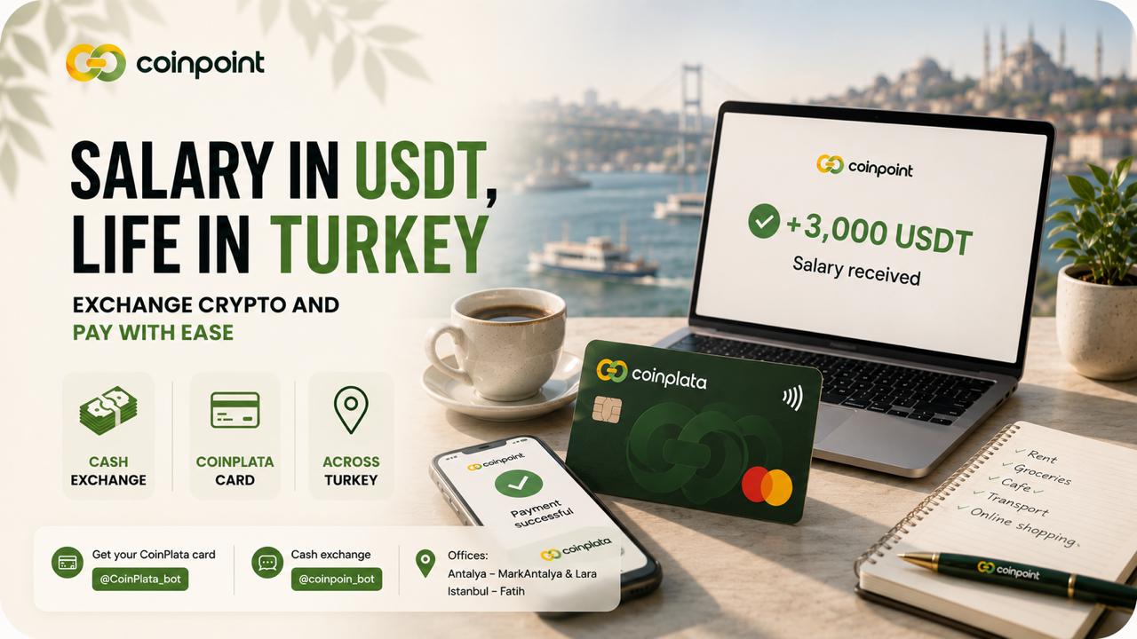 Paid in USDT, Living in Turkey: How to Cash Out Crypto and Pay Without the Hassle